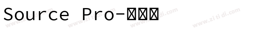 Source Pro字体转换 Source Pro字体转换